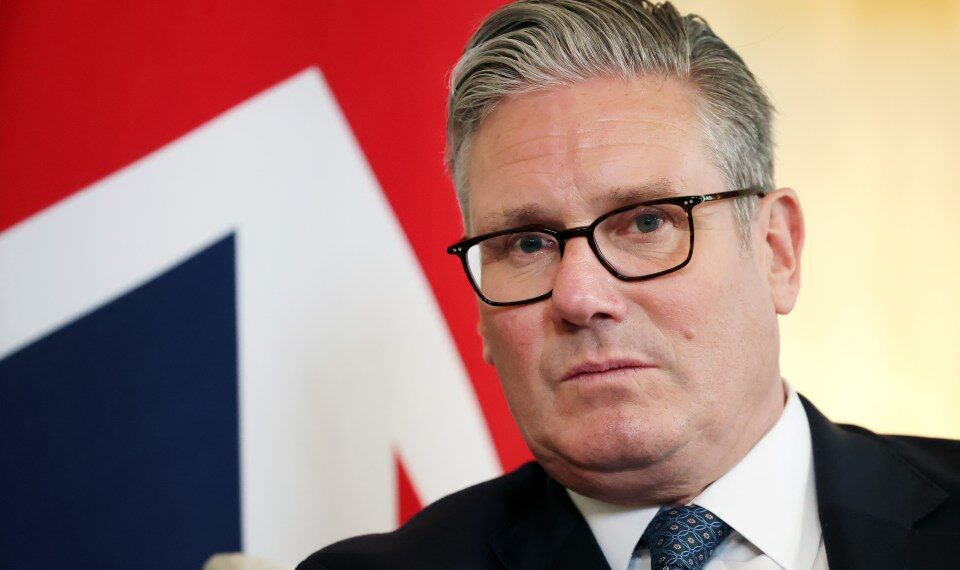 Keir Starmer, primer ministro del Reino Unido, en una reunión.