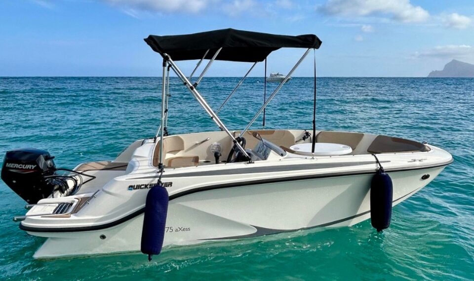 Quicksilver blanco 75 Axess Botship.