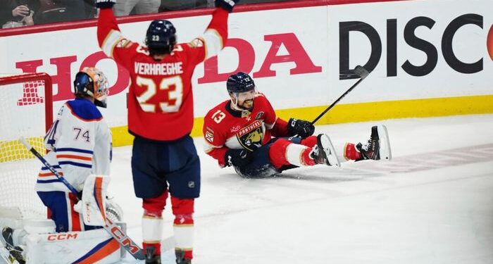 Panthers se repiten como campeones de la Copa Stanley, vencieron a Oilers en 6 juegos