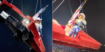 ¡Beyoncé cuelga en el aire en el aterrador mal funcionamiento del tour!