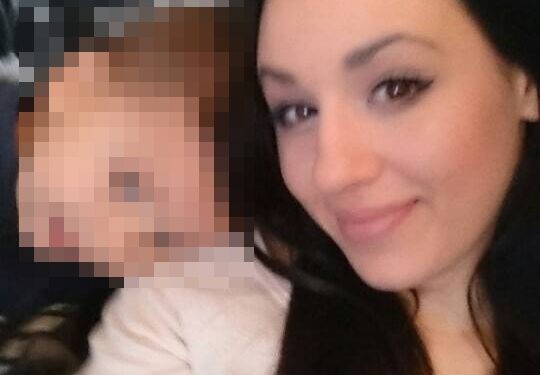 Foto de Natashia Artug y un hombre.