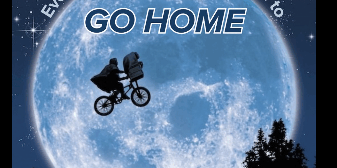 DHS usa una escena icónica de "ET" para decirle a los inmigrantes que