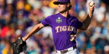 Draft de 2025 MLB: Las mejores perspectivas del ponche del rey Kade Anderson a 6 pies y 8 pulgadas Kruz Schoolcraft