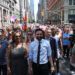 Zohran Mamdani, candidata a la ciudad de Nueva York para alcalde y Letitia James, Fiscal General de Nueva York, participa en la Marcha del Orgullo de NYC de 2025 el 29 de junio de 2025 en la ciudad de Nueva York.