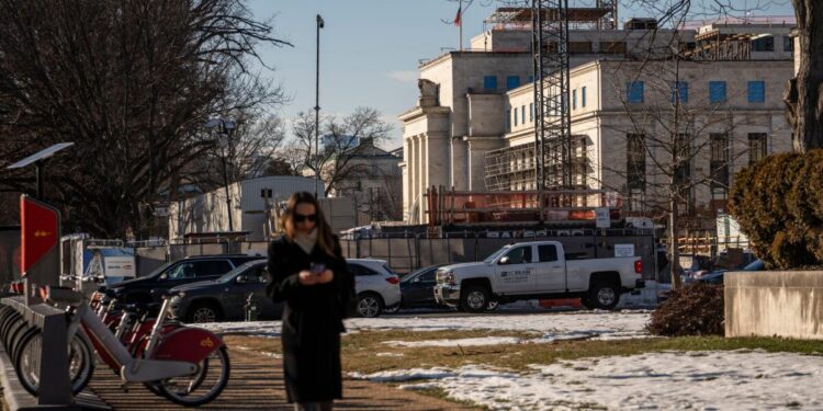 El Banco de la Reserva Federal en Washington. (Madalina Vasiliu/The Epoch Times)