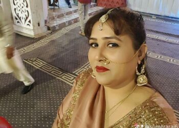 Foto de Sumaira Rajput, una estrella de Tiktok.