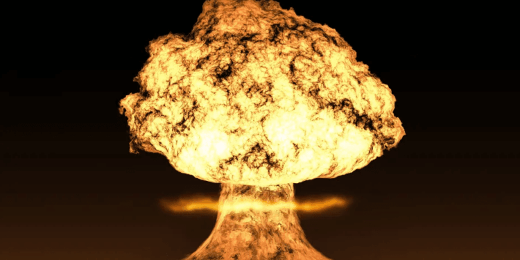Explosión nuclear.