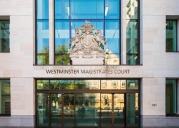 Edificio de la Corte de Magistrados de Westminster en Londres.
