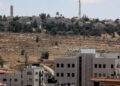 Las casas se muestran en el asentamiento israelí de Psagot en la Cisjordania ocupada, ubicada en Tawil Hill adyacente a las ciudades palestinas de Ramallah y Al-Bireh, el 29 de mayo de 2025.