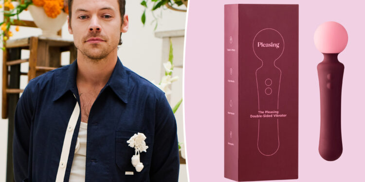 La agradable de Harry Styles deja caer productos íntimos en negrita