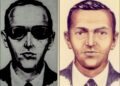 Dos ilustraciones de DB Cooper.