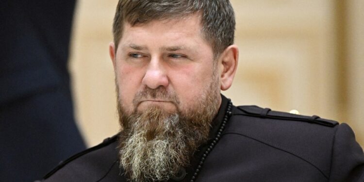 Jefe de la República Chechena de Rusia Ramzan Kadyrov.