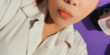 Selfie de primer plano de Keyla Andreina González Mercado.