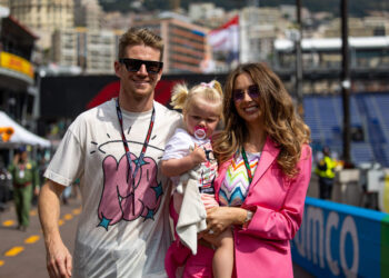 Nicolas Hülkenberg esposa e hijos