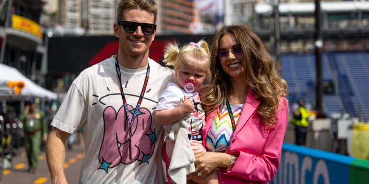 Nicolas Hülkenberg esposa e hijos