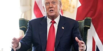 Trump dice que nos establecemos centros de alimentos no encadenados en Gaza