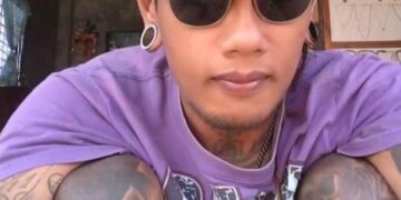 Kitinan Pantarak, el sospechoso en un tiroteo de la ira en la carretera de Tailandia.