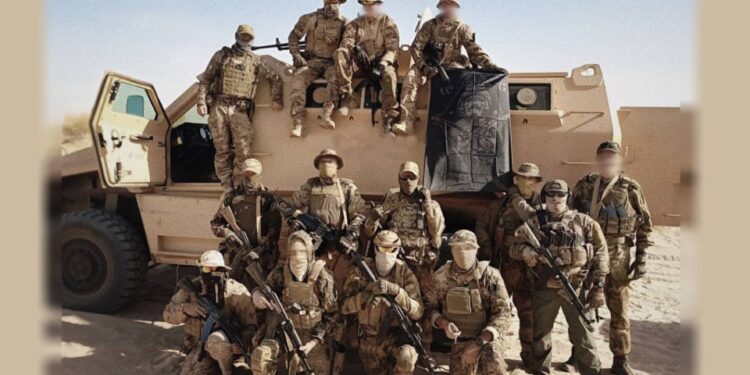 Mercenarios Wagner en África.