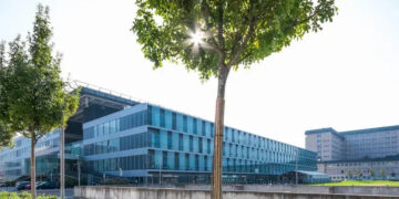 Hospital de San Maurizio en Bolzano, Italia.