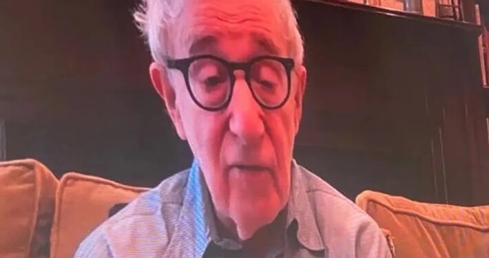 Woody Allen en una entrevista en video.