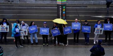 El tribunal de apelaciones permite a Trump poner fin a la negociación sindical para algunos trabajadores federales