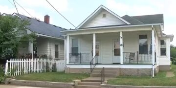 Casa donde se encontró el cuerpo de Brittany Fuhr-Storms.