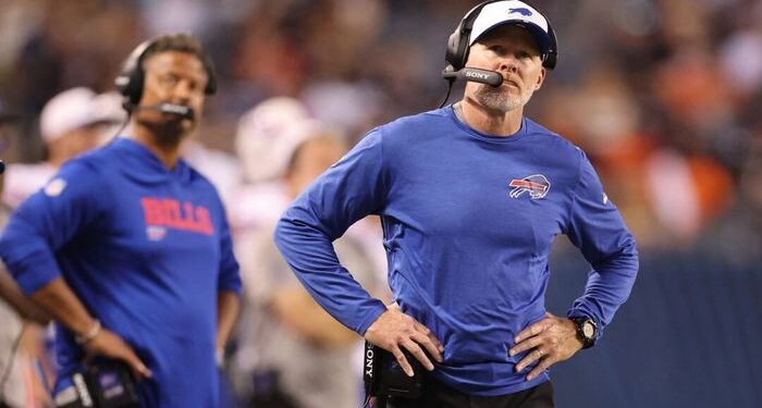 McDermott en la pérdida de blanqueo a las facturas: "Ciertamente no está a la altura de nuestro estándar"