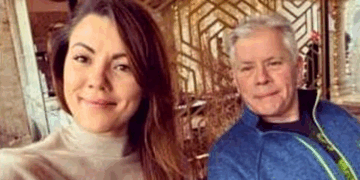 Foto de Mark Gibbon y Jasmine Wyld.