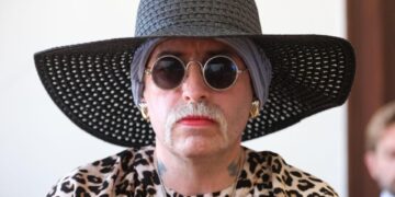 Marla-Svenja Liebich en la corte durante una audiencia de apelación.