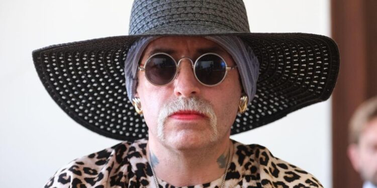 Marla-Svenja Liebich en la corte durante una audiencia de apelación.