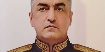 Retrato de teniente gen esedulla Abachev.