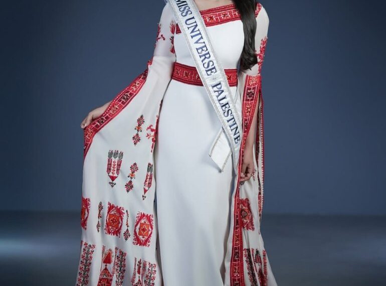 Nadeen Ayoub, Miss Universo Palestina 2025.