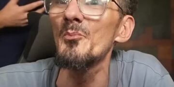 Primer plano de Jean Pormanove.