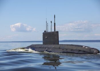 Rusia Novorossiysk Diesel-Electric Attack Submarine.