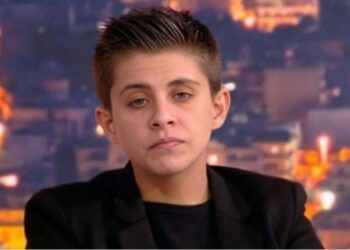 Retrato de Irini Mourtzoukou.