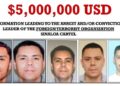 EE. UU. Ofrece una recompensa de $ 5 millones por información que conduzca al arresto del jefe de facción del cartel de Sinaloa