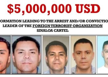 EE. UU. Ofrece una recompensa de $ 5 millones por información que conduzca al arresto del jefe de facción del cartel de Sinaloa