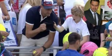 El CEO se disculpa por tomar la gorra del jugador polaco de Boy At US Open