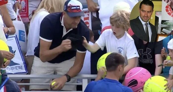 El CEO se disculpa por tomar la gorra del jugador polaco de Boy At US Open