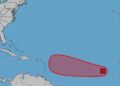 El Centro de Huracanes de los Estados Unidos aumenta las posibilidades de que se pueda formar depresión tropical en Atlantic