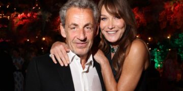 Nicolas Sarkozy y Carla Bruni asisten al evento Bvlgari Eden The Garden of Wonders.