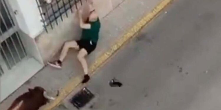 Hombre Gured by Bull en el festival español.