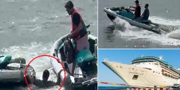 El pasajero de crucero salta del barco para evitar pagar una deuda de $ 16,000