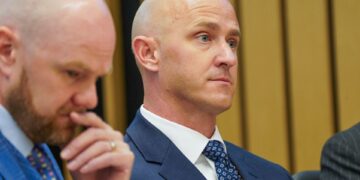 Joseph David Emerson en su audiencia de sentencia.