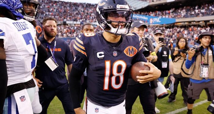 El rendimiento de 4-TD de Caleb gana hot dogs gratis para los fanáticos de los Bears