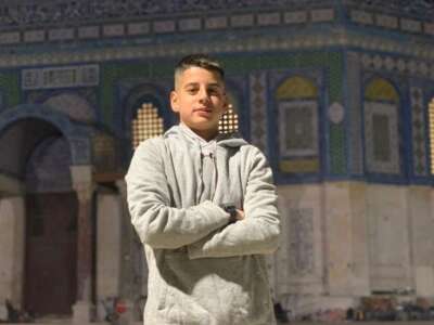 Mohammed Zaher Ibrahim, el primo nacido en Florida del asesinado chollah americano palestino Sayfollah Musallet.