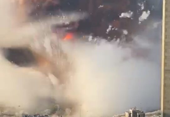 La explosión fue una de las mayores explosiones no nucleares de todos los tiempos.