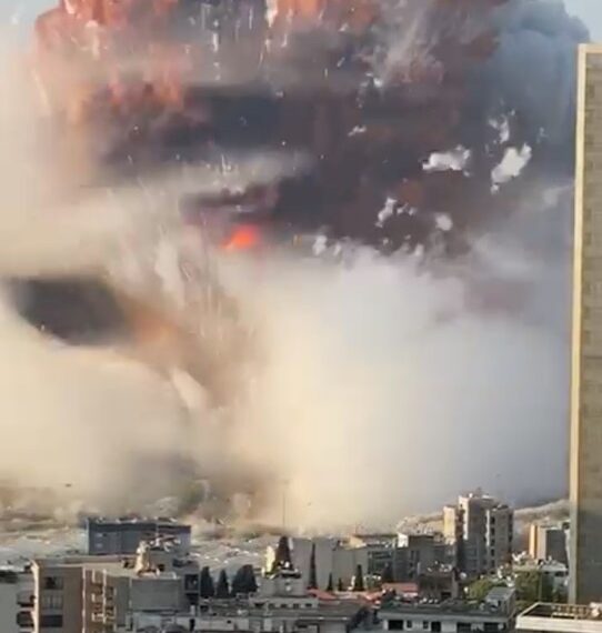 La explosión fue una de las mayores explosiones no nucleares de todos los tiempos.