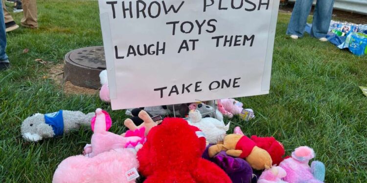 Gas lacrimógeno y música de protesta: luchar contra el hielo en el suelo en Chicago