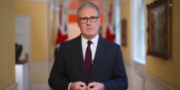 El primer ministro Sir Keir Starmer emitió una declaración para confirmar que el Reino Unido reconocerá a un estado palestino.